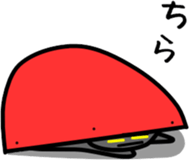a-hold character like a cat 2 sticker #14434369