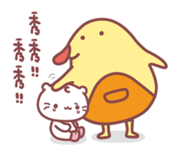 cheer & majimeow | lovely companion sticker #14434471