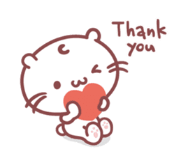 cheer & majimeow | lovely companion sticker #14434472