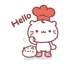 cheer & majimeow | lovely companion sticker #14434475