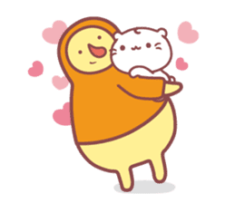 cheer & majimeow | lovely companion sticker #14434484