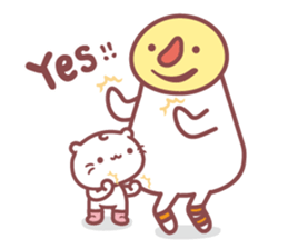 cheer & majimeow | lovely companion sticker #14434485