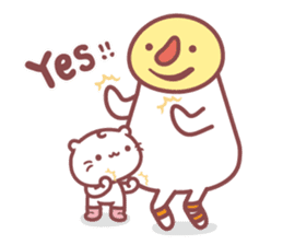 cheer & majimeow | lovely companion sticker #14434485