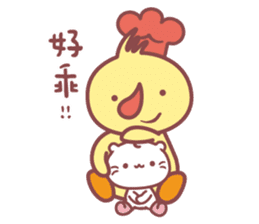 cheer & majimeow | lovely companion sticker #14434491