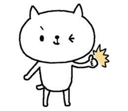 New Year's +cat sticker #14435233