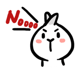 Rabbit of daily life sticker #14435418