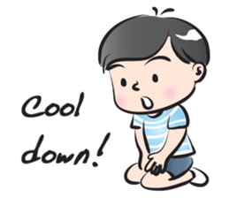 school boy cute cute sticker #14435898