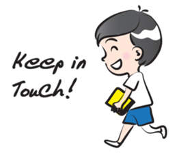 school boy cute cute sticker #14435902