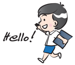 school boy cute cute sticker #14435903