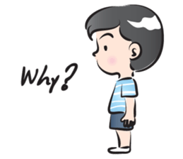 school boy cute cute sticker #14435906