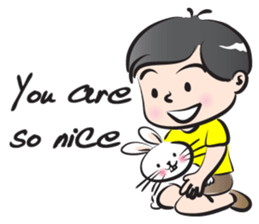 school boy cute cute sticker #14435917