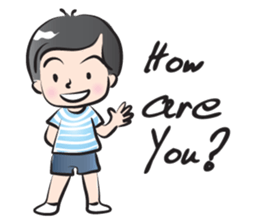 school boy cute cute sticker #14435918