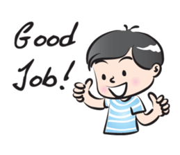 school boy cute cute sticker #14435926