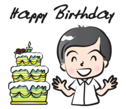 school boy cute cute sticker #14435930