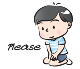 school boy cute cute sticker #14435931