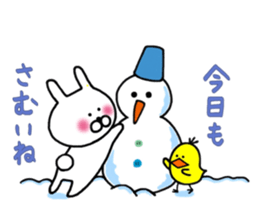 Pierced rabbit 2 sticker #14436622