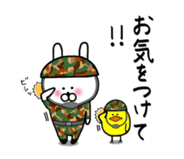 Pierced rabbit 2 sticker #14436625