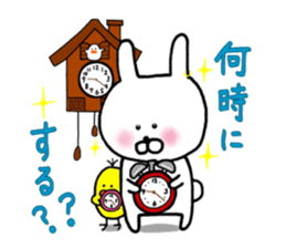 Pierced rabbit 2 sticker #14436626