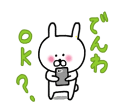 Pierced rabbit 2 sticker #14436644