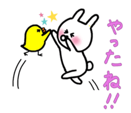 Pierced rabbit 2 sticker #14436647