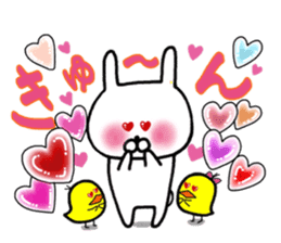 Pierced rabbit 2 sticker #14436648