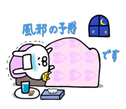 Pierced rabbit 2 sticker #14436651