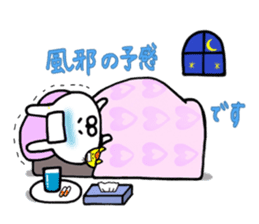 Pierced rabbit 2 sticker #14436651