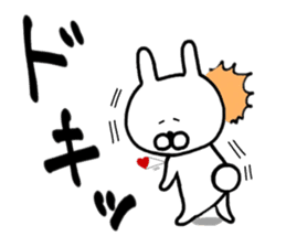 Pierced rabbit 2 sticker #14436653