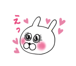 Pierced rabbit 2 sticker #14436655