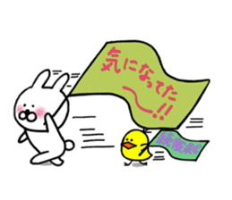 Pierced rabbit 2 sticker #14436656