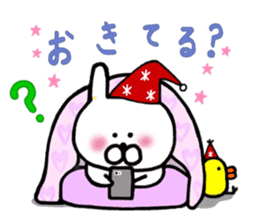 Pierced rabbit 2 sticker #14436660