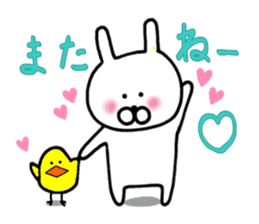 Pierced rabbit 2 sticker #14436661