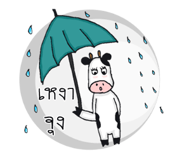 The little Cow [Ver2] sticker #14436934