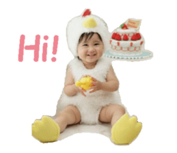 cute babybaby sticker #14437086