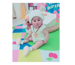 cute babybaby sticker #14437089