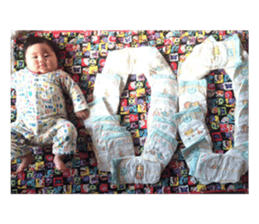 cute babybaby sticker #14437090