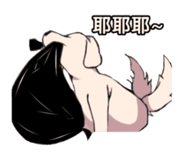 Kemonomimi girl sticker #14437541