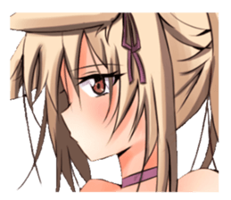 Kemonomimi girl sticker #14437560