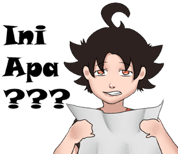 Tom the architecture student by Ritoem sticker #14437684