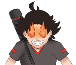 Tom the architecture student by Ritoem sticker #14437686