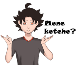 Tom the architecture student by Ritoem sticker #14437687