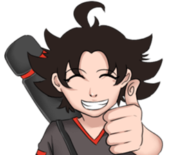 Tom the architecture student by Ritoem sticker #14437688