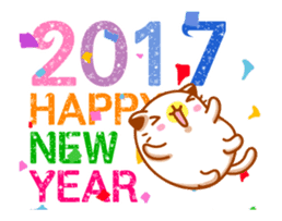 Niu Niu Cat (Happy New Year) sticker #14437755