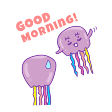 Aya the Jellyfish sticker #14438823