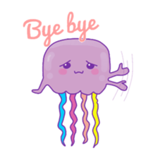 Aya the Jellyfish sticker #14438825