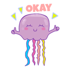 Aya the Jellyfish sticker #14438826