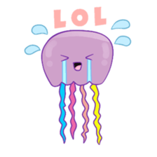 Aya the Jellyfish sticker #14438827