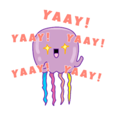 Aya the Jellyfish sticker #14438829