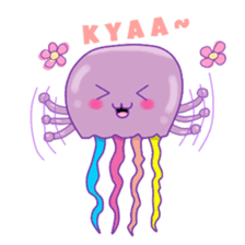 Aya the Jellyfish sticker #14438830