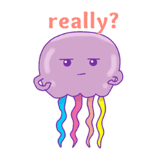 Aya the Jellyfish sticker #14438831